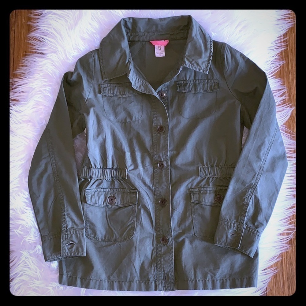 Trendy Olive Green Jacket